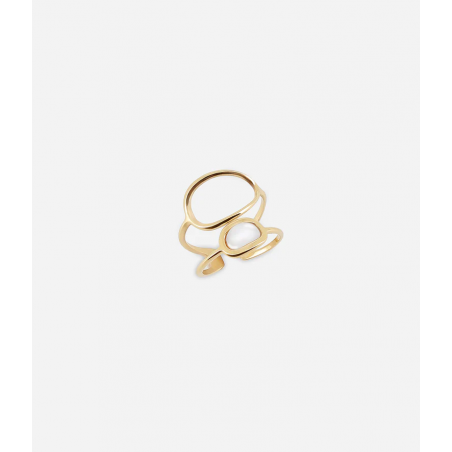 Bague APOLA - Acier inoxydable en or