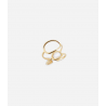 Bague APOLA - Acier inoxydable en or