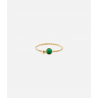 Bague SPOUTNIK - Acier inoxydable or