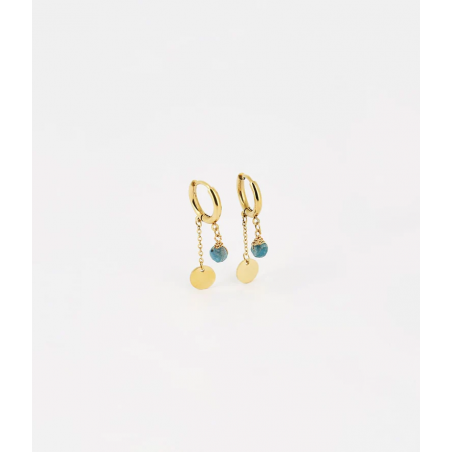 Boucles d'oreilles JOSEPHINE - Acier inoxydable Pierre