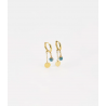 Boucles d'oreilles JOSEPHINE - Acier inoxydable Pierre