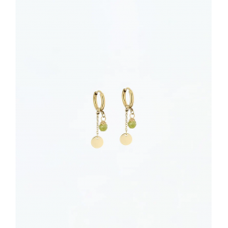 Boucles d'oreilles JOSEPHINE - Acier inoxydable Pierre