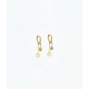 Boucles d'oreilles JOSEPHINE - Acier inoxydable Pierre