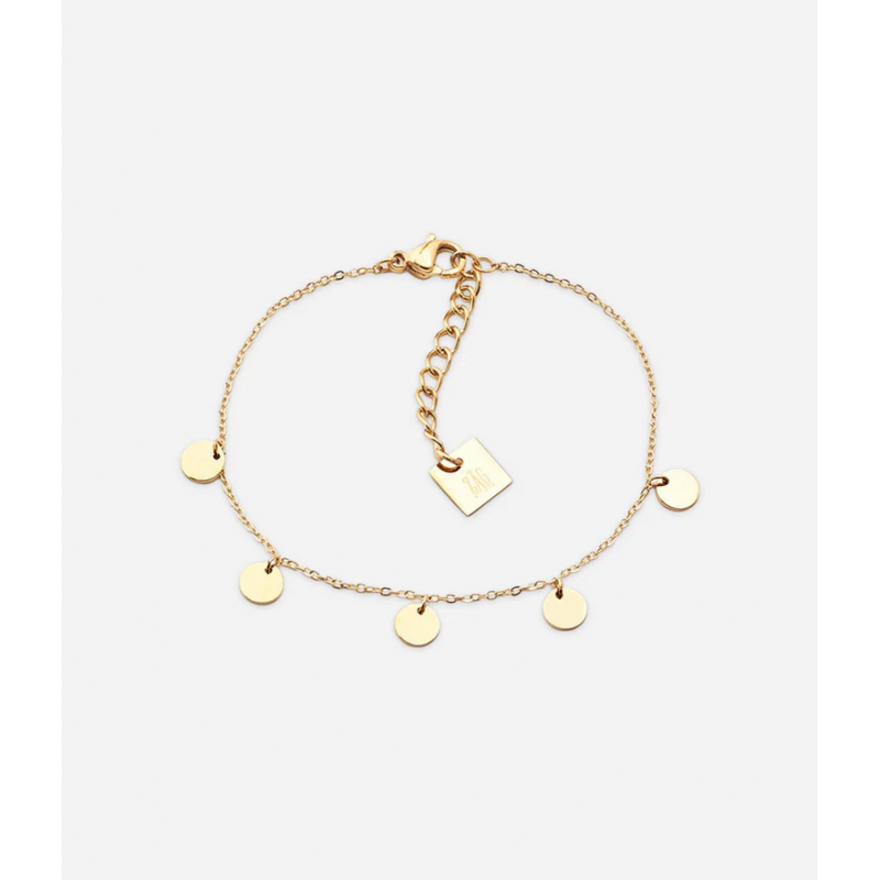Bracelet CONFETTIS - Acier inoxydable doré