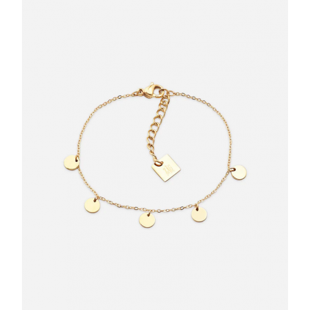 Bracelet CONFETTIS - Acier inoxydable doré