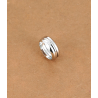 Bague BORIS - Acier inoxydable argent